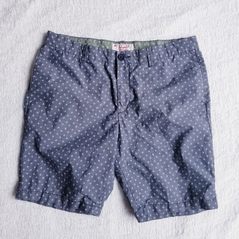 Original Penguin Patterned Flat Front Shorts - image 1